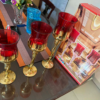 porta velas Set de 3 Portavelas Decorativos