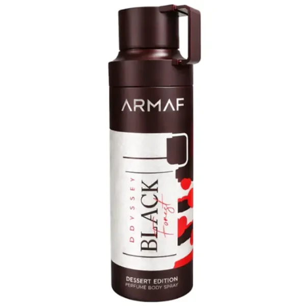 760 (1) Desodorante en Spray Perfumado Oddyssey Black Forest 200ml - ARMAF