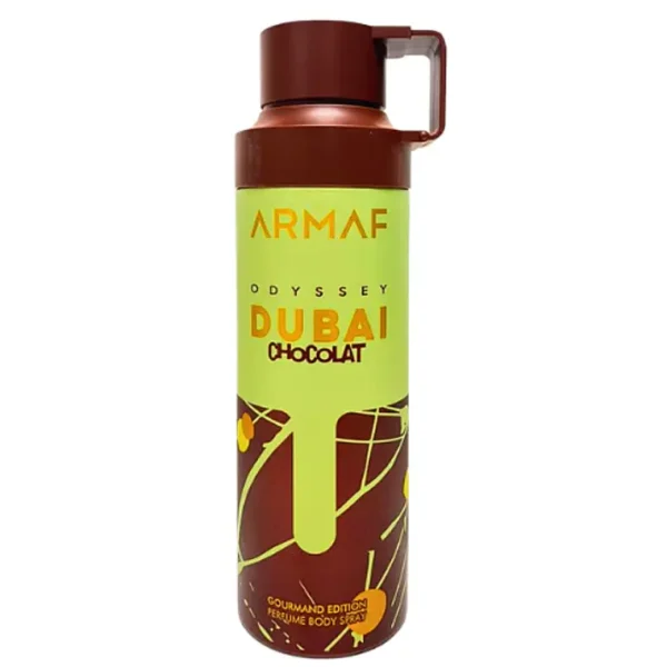 Desodorante en Spray Perfumado Oddyssey Dubai Chocolat 200ml - ARMAF