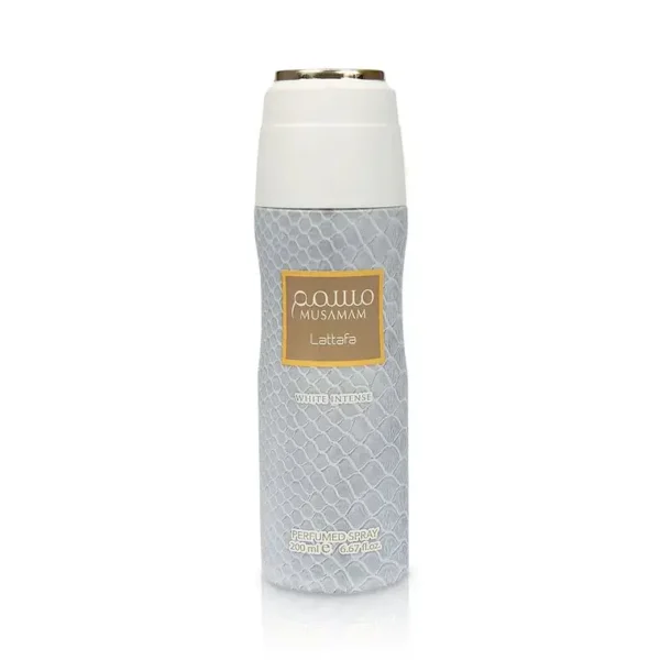 Desodorante en Spray Perfumado Musamam White Intense 200ml - LATTAFA