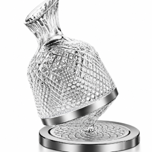 Decantador de Vino de Cristal Giratorio 360° 1,5 Litros