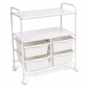 Carro organizador con ruedas