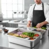 Contenedor Gastronómico GN 1/1 de Acero Inoxidable
