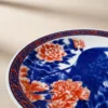 loza decoratica Set de Loza Decorativa Pavo Real 8 Piezas: Platos y Bowls