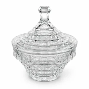 Bombonera de Vidrio con Tapa para Cocina