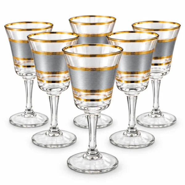 Set de 12 Vasos Turcos de Vidrio – 2 Tamaños