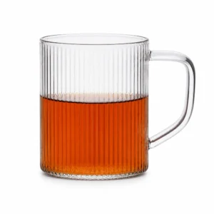 Set de 2 Tazas de Vidrio Borosilicato 400 ml